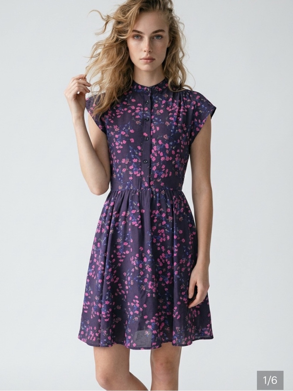 MADEWELL Silk Dress Night Orchid Size 2